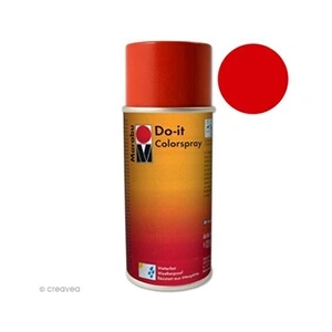 Comparateur de prix : Marabu Peinture aérosol do it Satin Matt - Rouge cerise