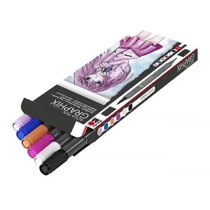 Comparateur de prix : Marabu Make Manga Ensemble de 6 Stylos/Marqueurs de Couleur Aquarelle