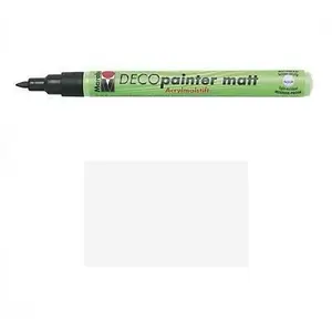 Comparateur de prix : Crayon feutre déco painter 1-2 mm-blanc marabu mr012231070