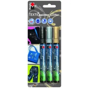 Marabu marqueur textile blister de 3 pas cher