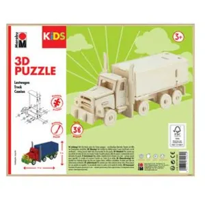 Marabu KiDS Puzzle 3D 'Camion', 38 pièces
