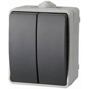 EVERFLOURISH Double va et vient ip54 aquatop ref 9672 pas cher