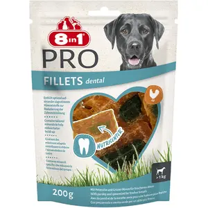 200g 8in1 Fillets Pro Dental friandise pour chien pas cher