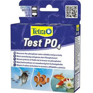 Nettoyant eau aquarium Tetra Test Po4 Blanc TU 378060 pas cher
