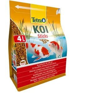 Comparateur de prix : 4 L TetraPond Koi Sticks Nourriture pour poisson