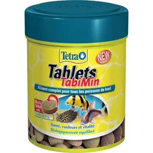 Comparateur de prix : Tetra - TabiMin alimentation pour poissons de fond 275 comprimés