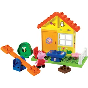 Simba Toys Maison de Vacances de Peppa Pig PlayBIG Bloxx pas cher