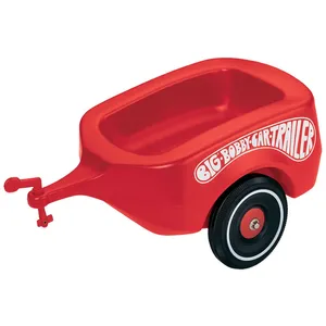 Comparateur de prix : Smoby Big - Remorque Rouge - pour Porteur Enfant Bobby Car - Roues Silencieuses - 800001300