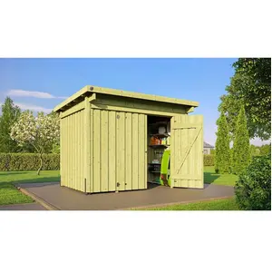 WEKA Abri de jardin en bois traité autoclave 288x199x223 cm pas cher