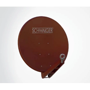 Antenne SAT 85 cm Schwaiger SPI085PR Réflecteur: aluminium rouge brique pas cher