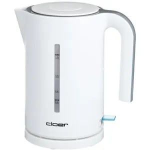 Bouilloire - CLOER - 4111 - 1.7 litres - Blanc - 1800 W - Sans fil pas cher