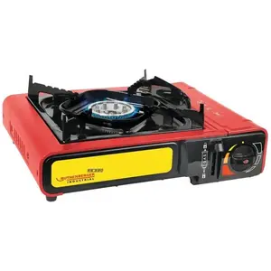 Comparateur de prix : Réchaud à gaz - ROTHENBERGER - GOURMET RS 220 - 2000 W - Rouge et noir