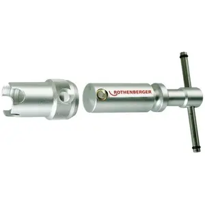 Comparateur de prix : Clé à bonde Ro-Quick avec adaptateur - ROTHENBERGER - 70439