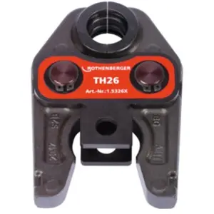 Comparateur de prix : Mâchoire de sertissage TH26 pour Romax 3000 - ROTHENBERGER - 015326X