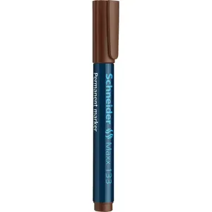 Comparateur de prix : Schneider stylos marqueurs maxx 133, pointe 1 4 mm (marron) 113307