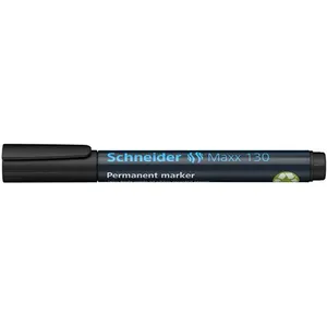 Comparateur de prix : Marqueur - Maxx 130 - Permanent - Noir - 10 Pcs - Schneider