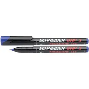 Comparateur de prix : SCHNEIDER - Marqueur permanent pour rétroprojecteurs 224M, etui de 4
