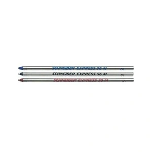 Comparateur de prix : SCHNEIDER - Lot de 20 - recharge stylo à bille Express 56, M, bleue