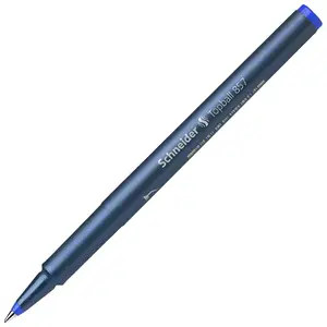 Comparateur de prix : Schneider Topball 857 Roller Pointe ultra fine Bleu (Vendu par Pièce)