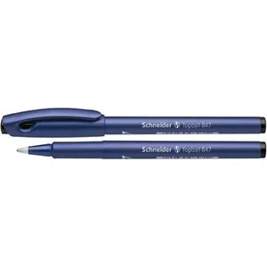 Schneider Pen Topball 847 Penna stick a sfera Nero pas cher