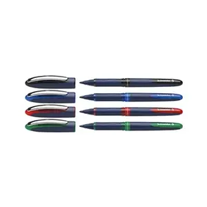 Comparateur de prix : Schreibgeräte Stylo roller One Business 0.6 mm bleu, vert, rouge, noir 183094 4 pc(s) - Schneider