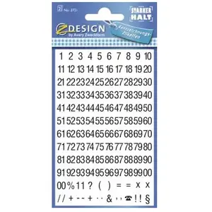Comparateur de prix : AVERY Zweckform ZDesign ZahlenSticker No.3721 (I/4/5)