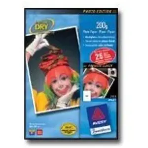 Avery Premium Glossy Photo Paper - Haute-brillance - blanc - A4 (210 x 297 mm) - 200 g/m² - 25 feuille(s) papier photo