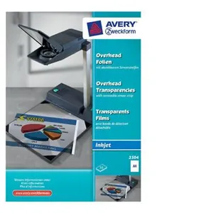 Comparateur de prix : Avery - A4 (210 x 297 mm) 50 unités feuille transparente