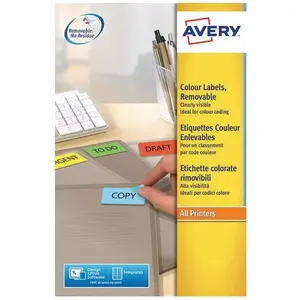 Comparateur de prix : AVERY ZWECKFORM Lot de 3 paquets de 960 étiquettes, 45,7 x 21,2 mm, jaune