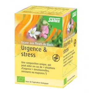 Comparateur de prix : Salus - Tisane aux fleurs de Bach Urgence & Stress BIO - 15 sachets