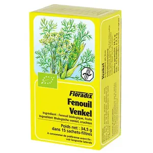 Comparateur de prix : Salus Tisane Bio Fenouil 15 sachets