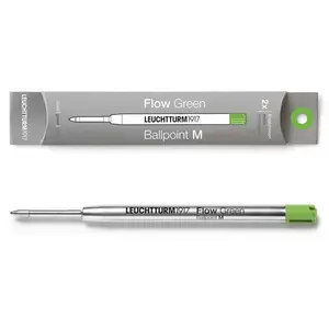Leuchtturm1917 Recharge Stylo Bille Drehgriffel Nr.1 Medium 2 pcs Vert