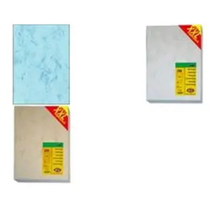 Comparateur de prix : sigel - papier marbré, A4, 90 g/m2, papier fin, bleu, 100f