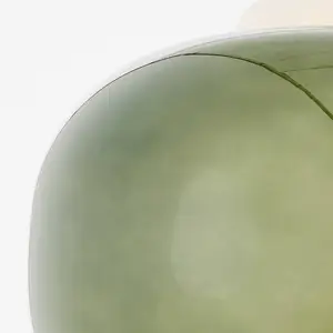 Brilliant Suspension Blop en verre, verte pas cher
