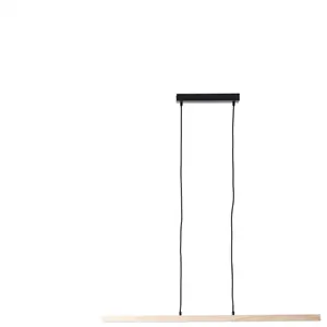 Brilliant Suspension Bois 150 cm ARION coloris noir pas cher