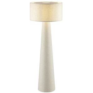 Lampadaire Kusaki tissu beige H.142cm IP20 E27 20W Brilliant pas cher