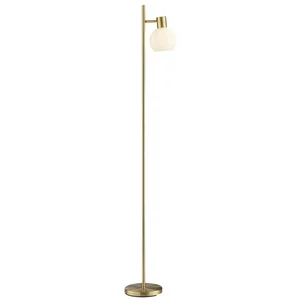 Lampadaire Métal et verre 137.5 cm doré CONYVendu parconforama