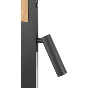 Brilliant Lampadaire LED Streamline, hauteur 145 cm, noir, lampe de le...Vendu parluminaire