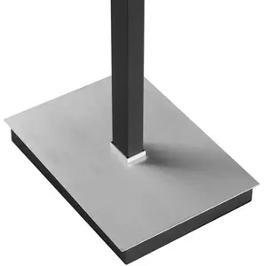 Brilliant Lampe sur pied LED Pulse, noir, hauteur 150 cm, métal, lampe...Vendu parluminaire