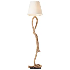 Comparateur de prix : BRILLIANT Lampadaire Sailor, 1 flamme naturel / blanc