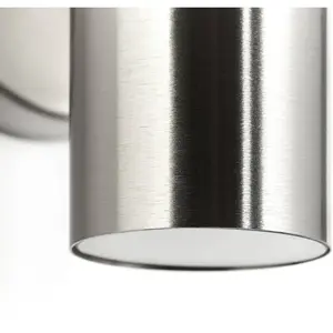 Brilliant Applique d'extérieur Jandy down, fixe, couleur inox, métalVendu parluminaire