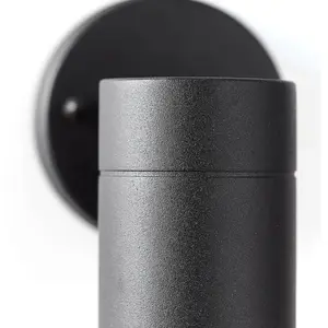 Brilliant JANDY Applique extérieure - Noir - GU10 max 20W - Ampoule non incluseVendu parluminaire