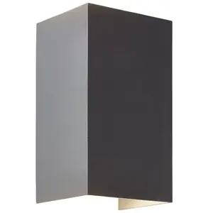 Comparateur de prix : Brilliant Brillant | Hilly LED buiten wandlamp, 2-vlammig, donkergrijs...
