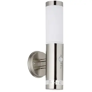 Comparateur de prix : Applique extérieure avec détecteur de mouvement Brilliant Bole 60 w n/a acier inoxydable