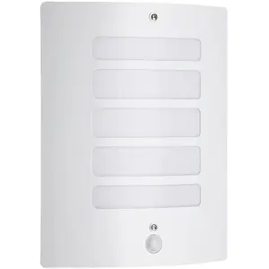Comparateur de prix : Lampe exterieure avec détexteur todd Blanc ampoule E27 max 60 w Brilliant