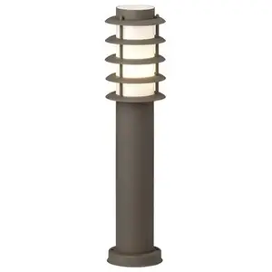 Comparateur de prix : Brilliant - Lampadaire extérieur Oskar 20 w marron rouille 51 cm