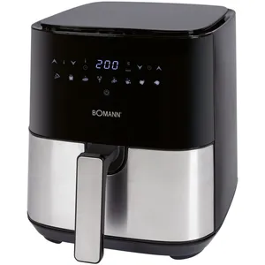 Comparateur de prix : Bomann Friteuse à air chaud 5L Bomann FR6069HCB-Noir/Inox