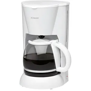 Comparateur de prix : Bomann KA 183 CB Machine à café pour 12-14 tasses de café, blanc 900W