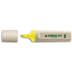 Comparateur de prix : STABILO edding EcoLine 24 Surligneur jaune encre à l'eau 2-5 mm