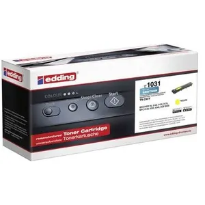 Comparateur de prix : Edding toner remplace brother tn-245y compatible jaune 2200 18-1031